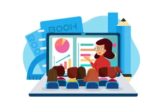 M117_Online Education Illustrations