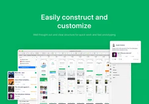 Easybooks - Audiobook UI Kit for Adobe XD