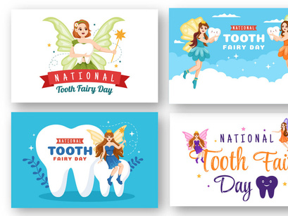 16 National Tooth Fairy Day Illustration
