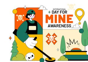10 Day For Mine Awareness Illustration