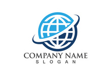 Globe wordl business finance logo