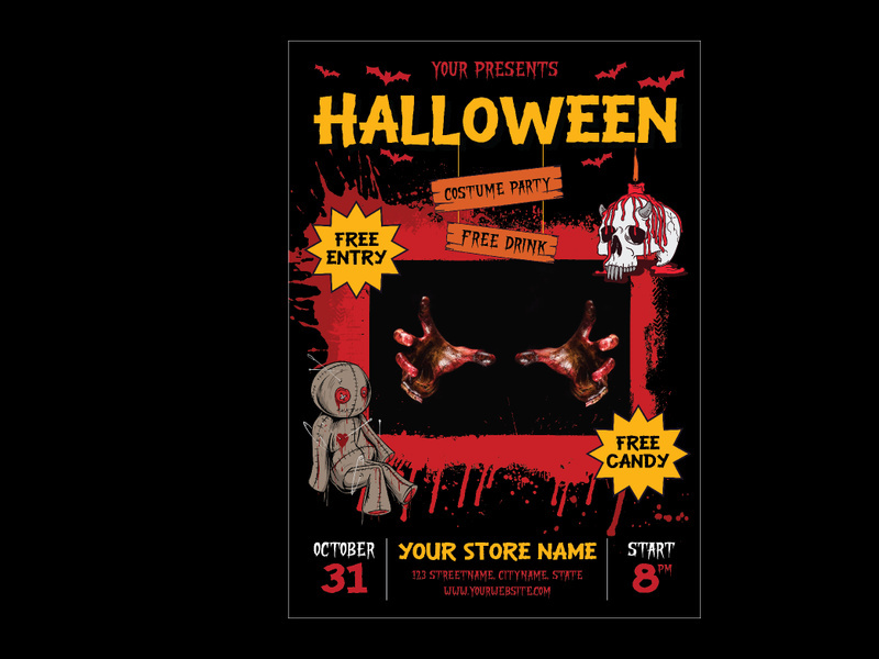 Halloween Day Flyer