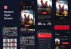 Movplus - Movie App UI Kit