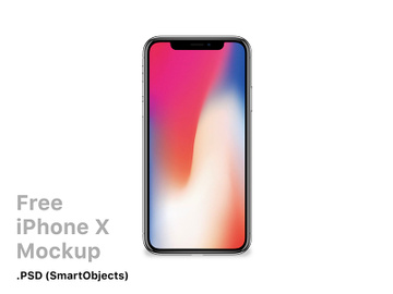 iPhone X Mockup Free preview picture