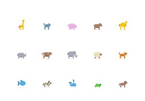 Wylder - 15 Animal Icons