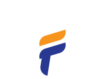 F logo and symbol vector icon app preview picture