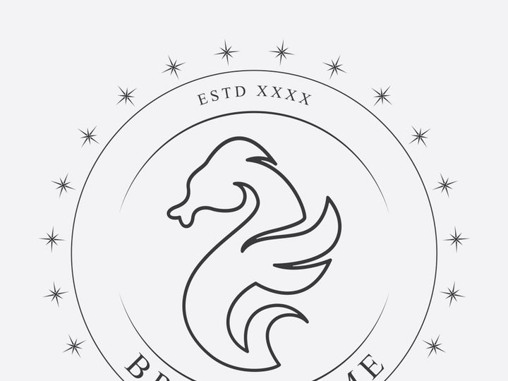 Sea horse logo