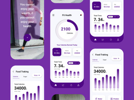 Fitness and Workout App Design preview picture