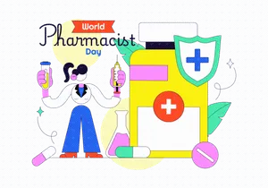 10 World Pharmacists Day Illustration