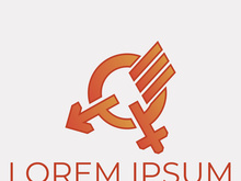 Gender logo design