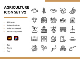 Agriculture Icon Set V2 preview picture