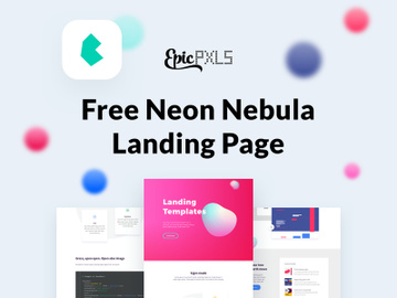 Free Landings - Neon nebula preview picture