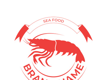 Vintage lobster logo preview picture