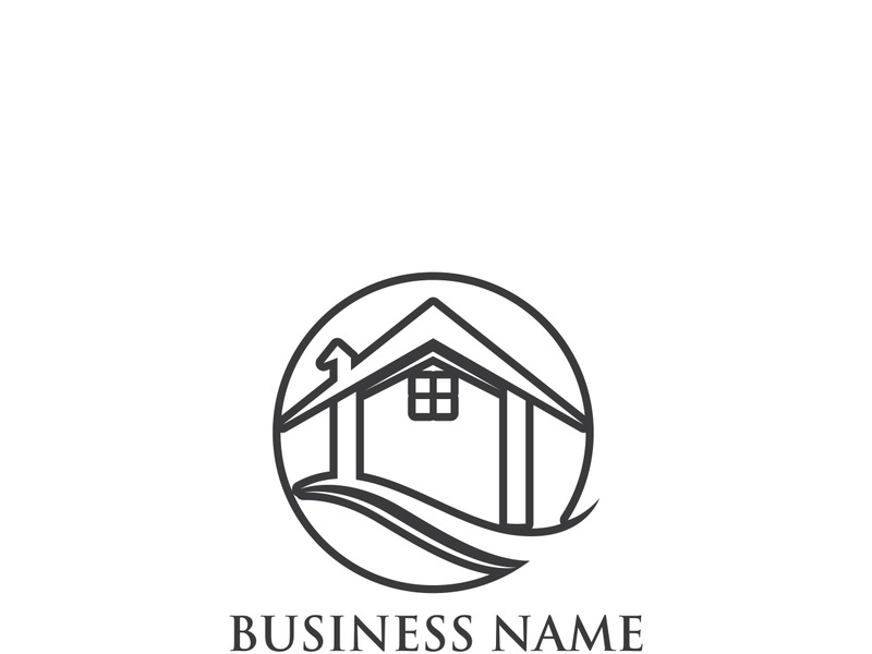 Home property  logo and symbol vector