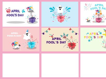 23 Happy April Fools' Day Illustration