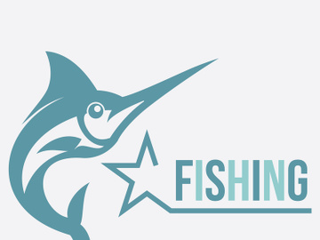 Fishing logo preview picture