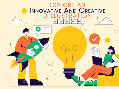 9 Explore an Innovative and Creative Illustration