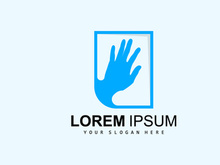 Hand Logo, Teamwork Vector, Team Company Design, Body health, Hand Care, Recycling