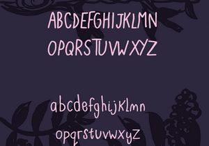 Blackberries Free Font