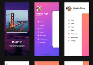 Origin Mobile UI Kit for SKETCH