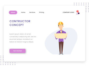 Constructor concept vector illustration preview picture