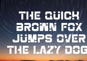 Space Retro - Futuristic Font