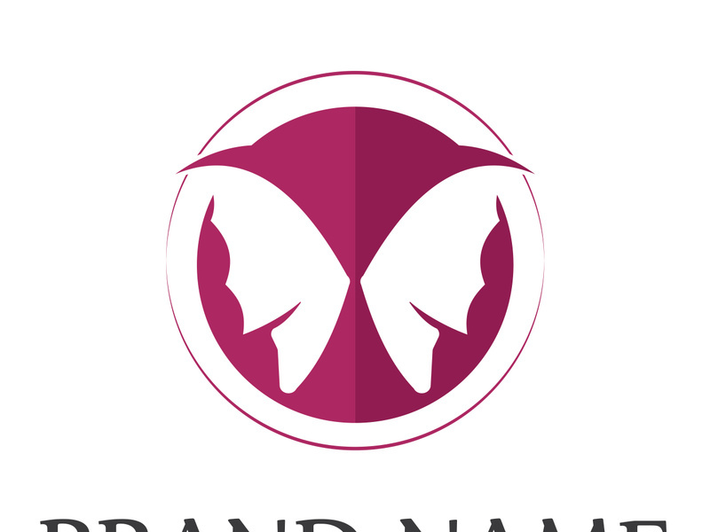 Butterfly logo design