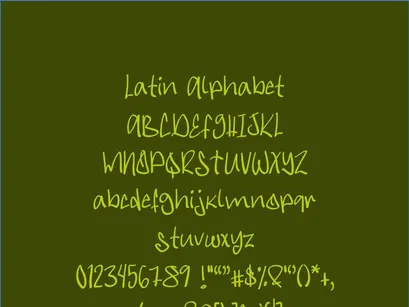 ALHUBIAS – Modern Casual Handwritten Font (OTF-TTF)