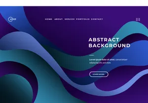 Abstract Background Dynamic Wave Colorful