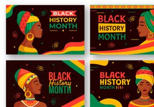 12 Black History Month Illustration