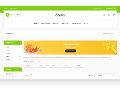 Econic Ecommerce Website Design