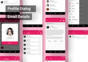 Mailbox App - Android UI Template