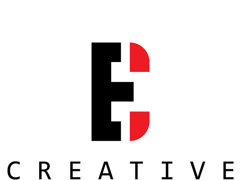 creative letter e logo design, for brand, startup, business, company, identity, application, vector