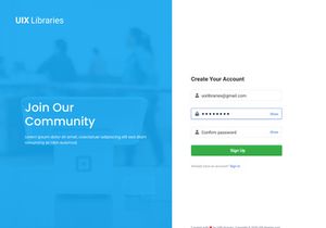 FREEFLOW - Free on-boarding pages for your web apps