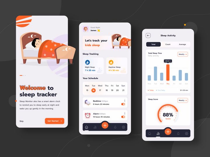 Kids Sleep Tracker App