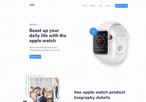 Apple Watch Landing Page