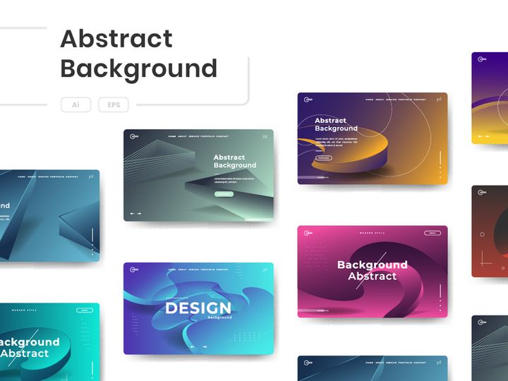 3d Abstract background