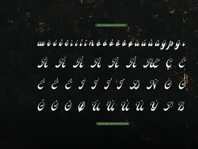 Bastille Fields | Vintage Script