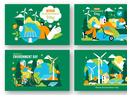 9 World Environment Day Illustration