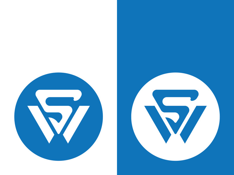 Business corporate S letter logo design vector