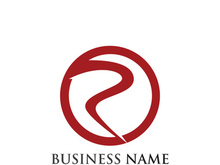 R Letter Arrow vector illustration icon Logo Template design