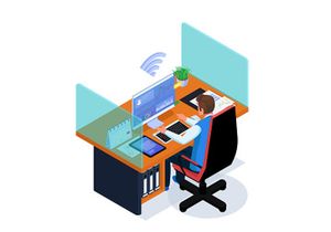 Set of Isometric Business People V2