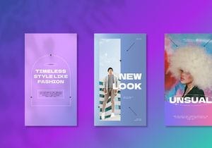 Unsual Instagram Template