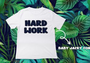 Baby Jacky - Playful Display Font