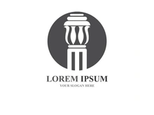 column Logo and symbol Template