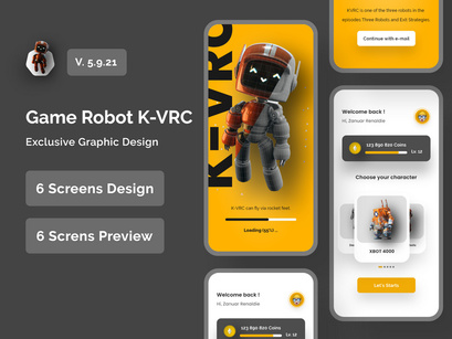 Games Robots K-VRC Adventures App