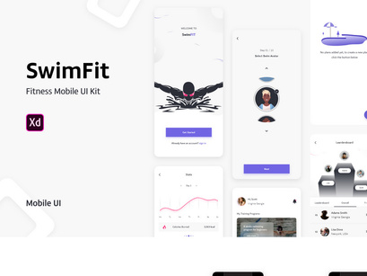 SwimFIT - Workout UI Kit