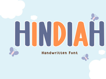 Hindiah - Handwritten Font preview picture