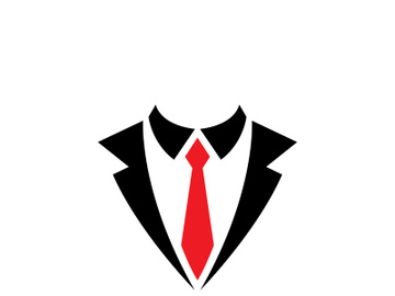 Tuxedo man logo and symbols template preview picture