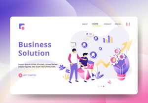 Business Marketing Landing Page